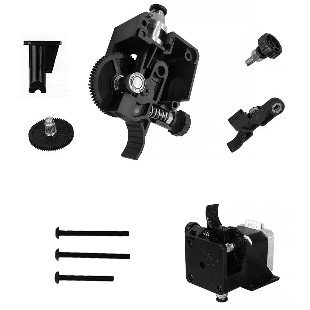 Titan экструдер части 3d принтера для E3D V6 Hotend j-головка Боуден Монтажный кронштейн 1,75 мм нить 3:1 коэффициент передачи