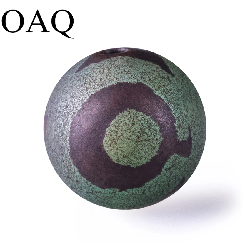 Натуральный камень для ювелирных украшений зеленые сердолические бусины из