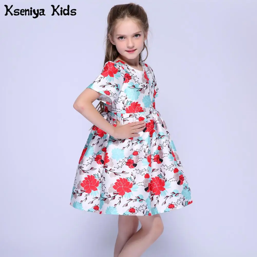 kseniya kids платье для девочки платья девочек одежда подростков бальное детские