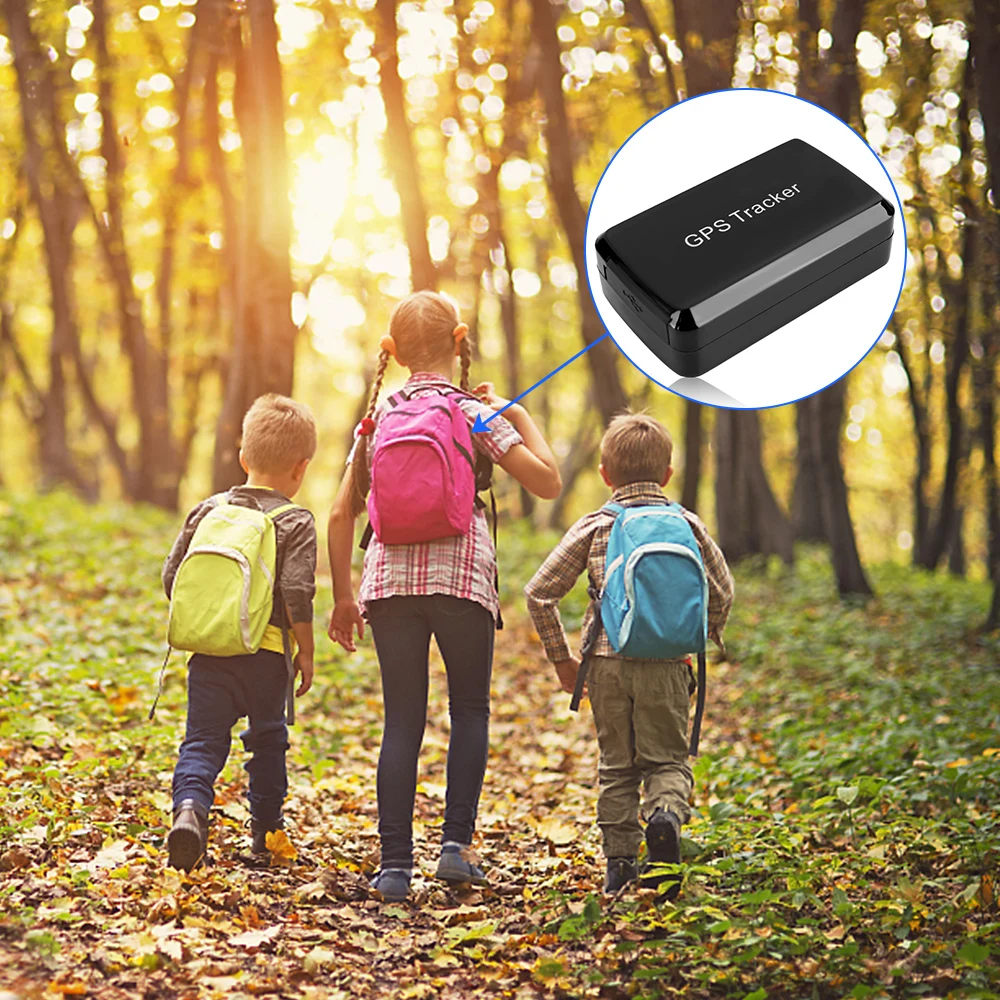 Миниатюрный портативный магнитный автомобильный GPS трекер с зарядкой от USB