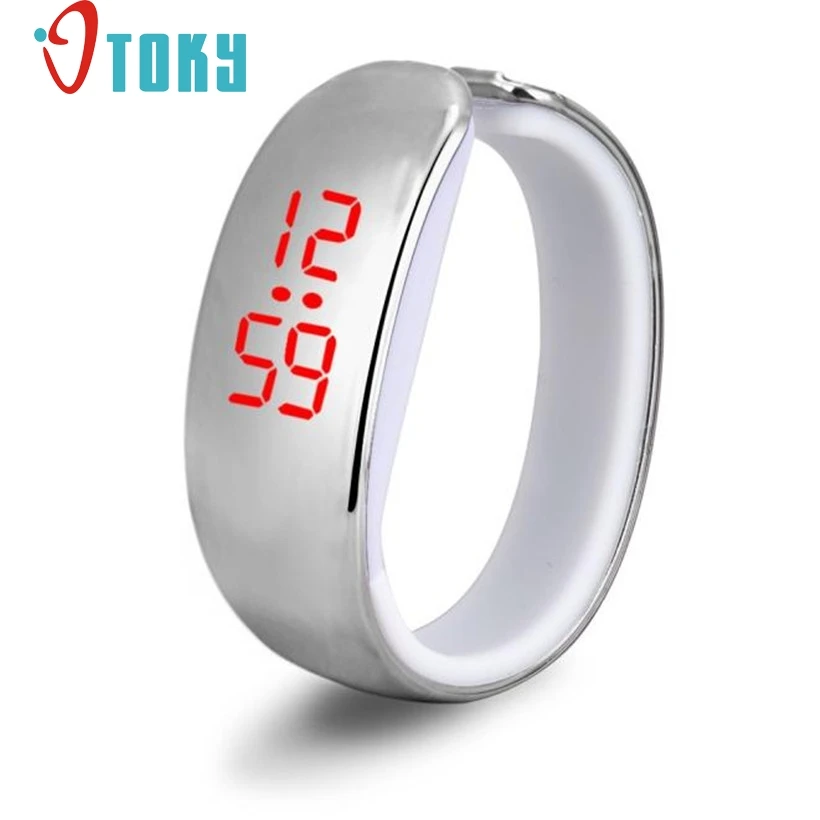 Креативные Модные женские спортивные часы со светодиодным покрытием