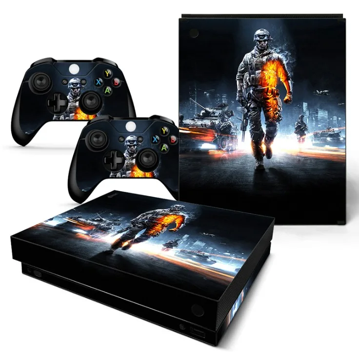 Защитная дизайнерская наклейка для xbox One X консоль кожаная наклейка на контроллер всего тела