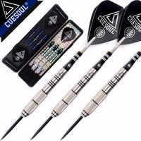 cuesoul free shipping 90 tungsten 22g24g26g steel tip tungsten darts with slim case