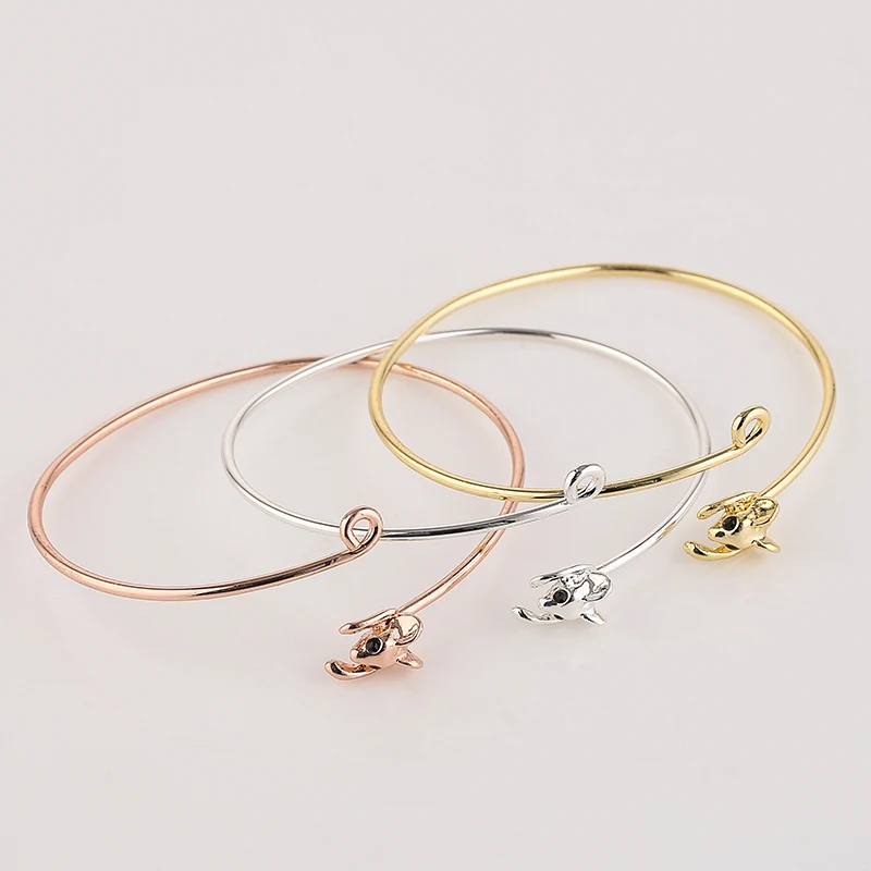 3 шт./лот новые регулируемые браслеты в стиле ретро браслет с милой головкой мыши