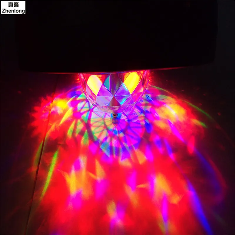 6 + 1 СИД Par Светильник 7 светодиодов RGB сценический светильник ing DMX 512 клубный диско