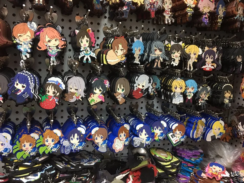 Fate stay night/Touhou project/KUROKO NO BASK оригинальные японские аниме фигурки резиновые подвески для мобильного телефона/брелок/ремешок