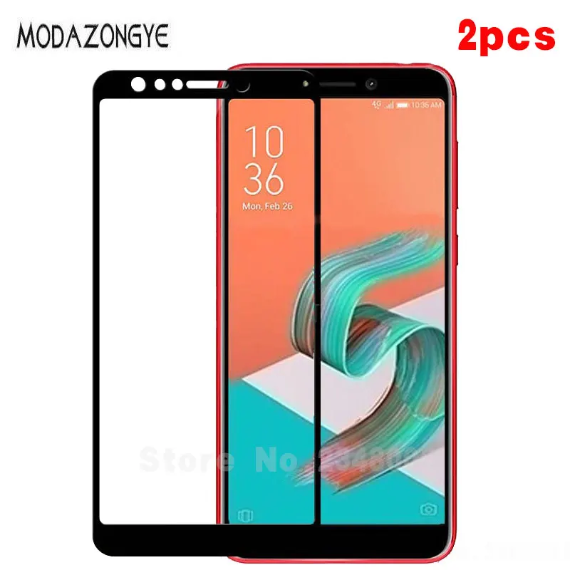 2 шт. закаленное стекло для Asus Zenfone 5 Lite ZC600KL защита экрана ZC 600KL X017D полное покрытие