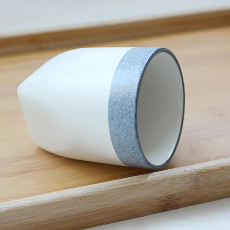 2 шт. Простые керамические чашки креативные для молока кофе чая или напитков SH03|cup