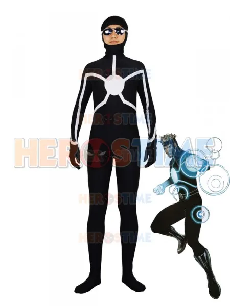 Костюм Супермена Havok X Men из спандекса для Хэллоуина косплея костюм Zentai