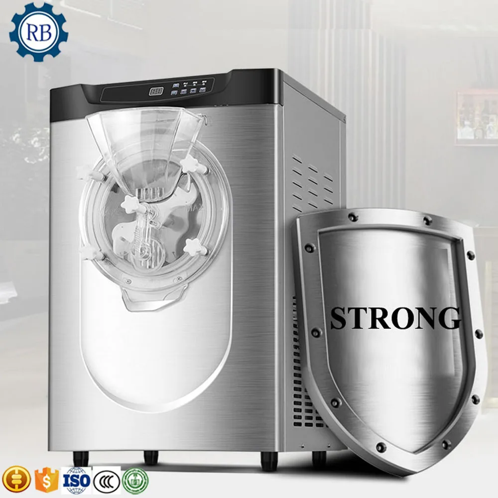 Электрическая итальянская жесткая морозильная машина для мороженого и