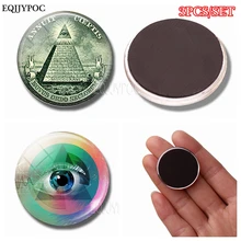 3 шт. магниты пирамиды для холодильника 30 мм|Магниты на