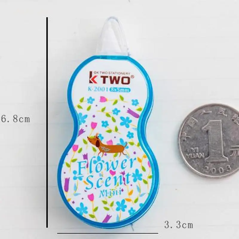 1 шт. Новинка канцелярская Маскировочная лента кавайные корректирующие ленты с