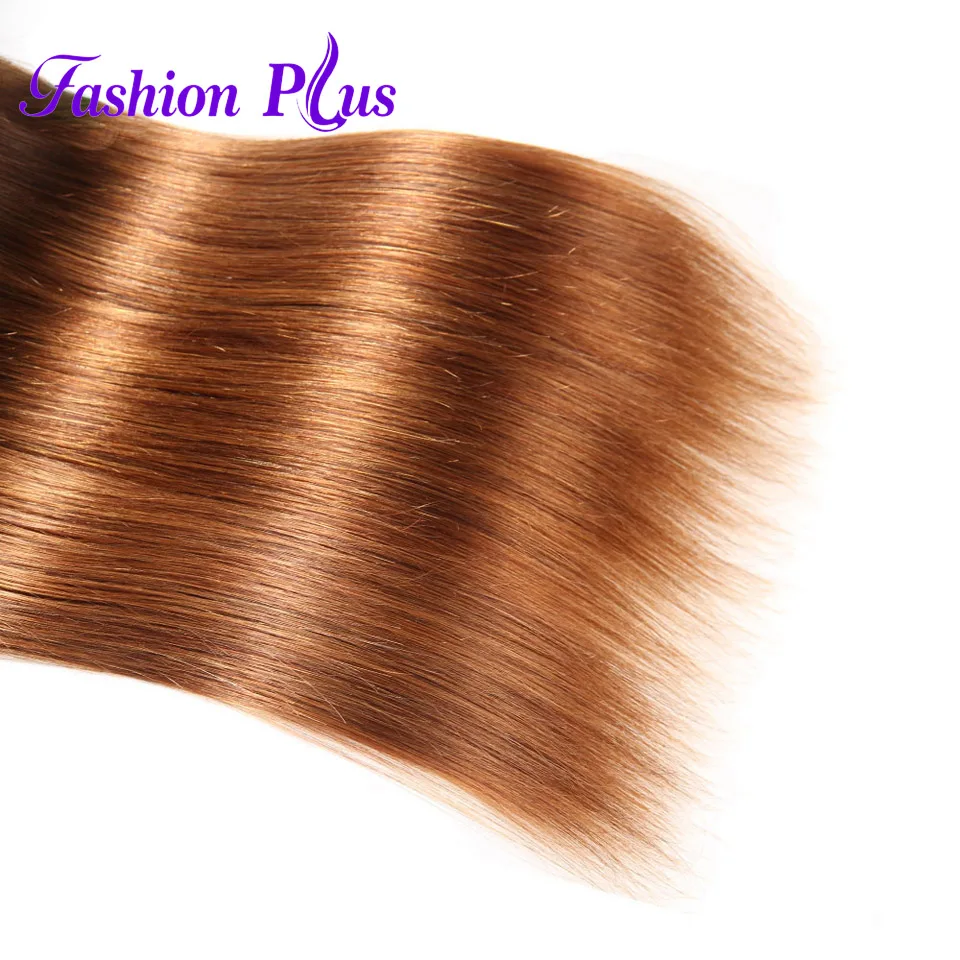Fashion Plus бразильские прямые волосы remy пучок T4/30 пучки человеческих волос Ombre наращивание 12 ''-26'' бразильские волосы плетение пряди