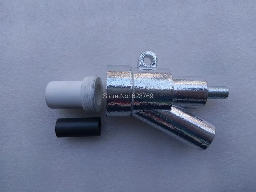 RZZ Пескоструйный пистолет комплект с 1 карбидным соплом Бора (45x20x6 мм) Замена для