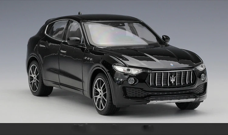 WELLY 1:24 Масштаб литья под давлением модель автомобиля Maserati Levante внедорожник металлическая игрушка автомобиль сплав классический автомобиль для детей игрушки подарок коллекция автомобилей