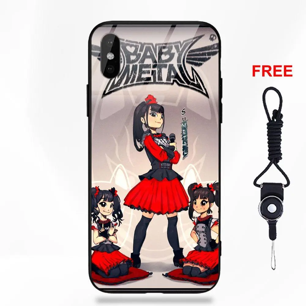 Vvcqod Yuimetal Moametal Su-metal Babymetal для Apple iPhone 5 5C 5S SE 6 S 7 8 Plus X XS Max XR | Мобильные телефоны и