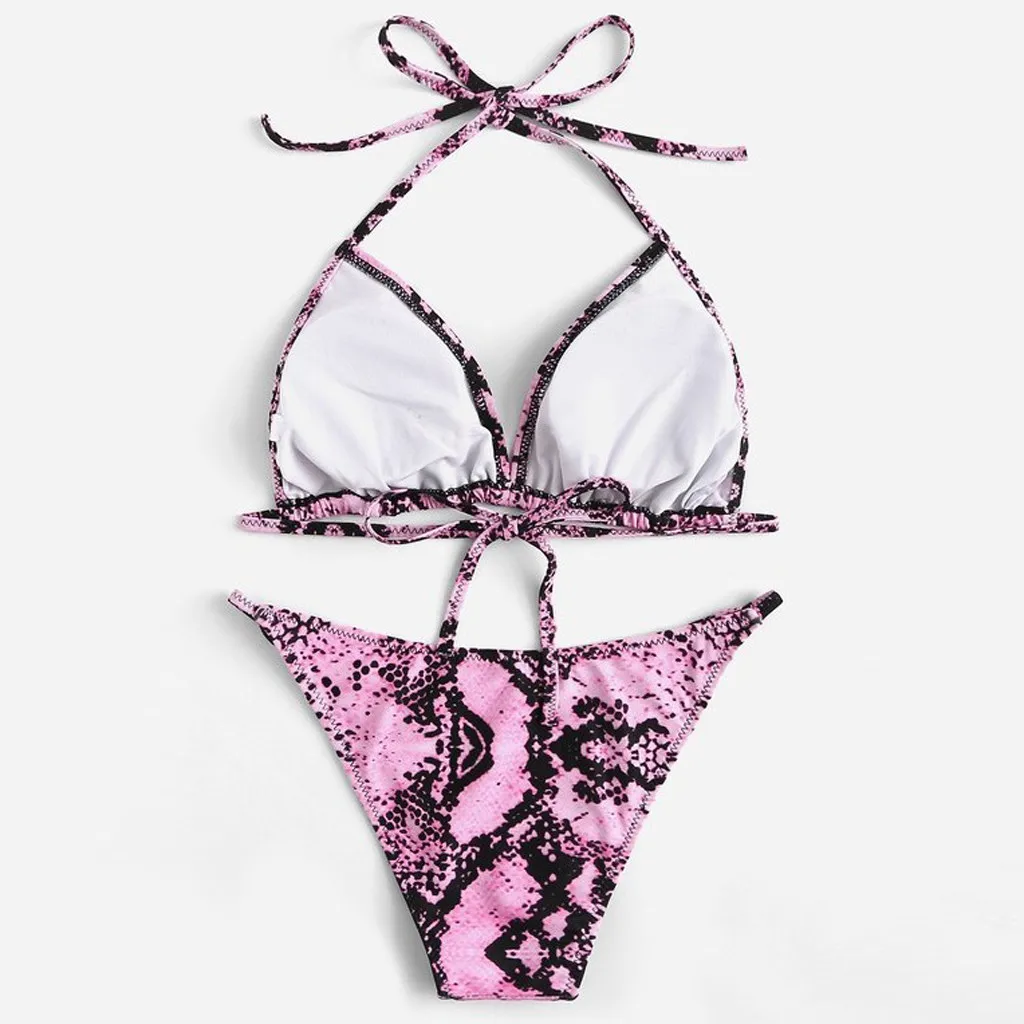 Женский купальник LIVA бикини с высокой талией и пуш-апом | Женская одежда