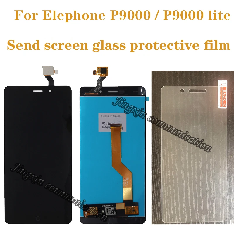 5 &quotВысокое качество для Elephone P9000 ЖК дисплей + кодирующий преобразователь