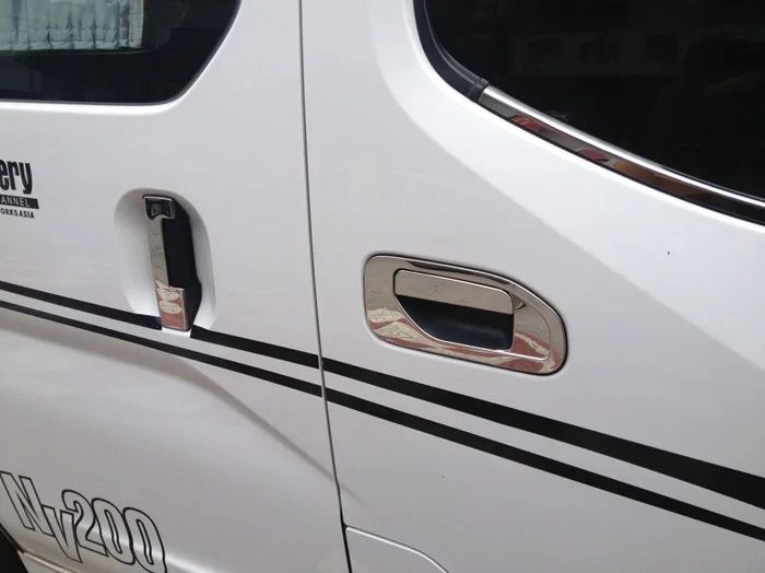 SKTOO 6 шт. для Nissan NV200 дверная ручка ремонт нержавеющая сталь ручная дверь украшение
