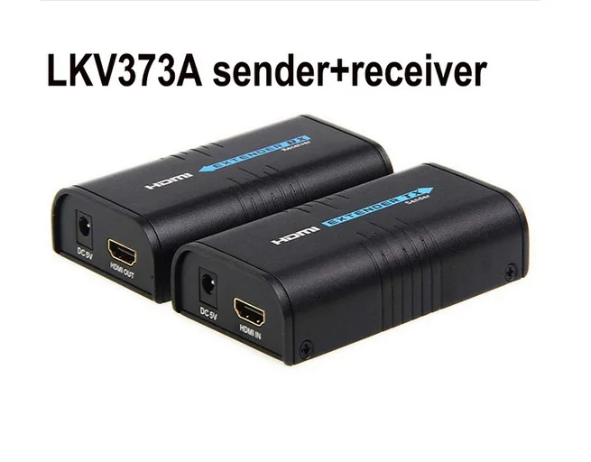 1 шт./лот ** дополнительный приемник V3.0 для LKV373A HDMI 1080P удлинитель 100 120 метров