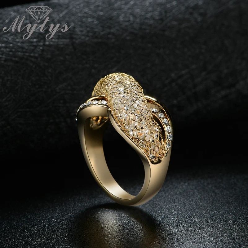 Mytys Новое поступление модных колец женские Украшения Аксессуары в подарок