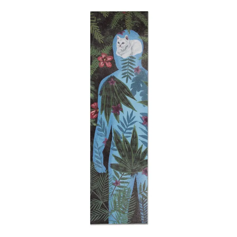 RIPNDIP Flower RIPNDIP скейтборд Grip tape 9x3" Кремниевая графическая наждачная бумага для скейтборда палуба скутер двойной рокер скейт Griptapes - Цвет: RIPNDIP Flower