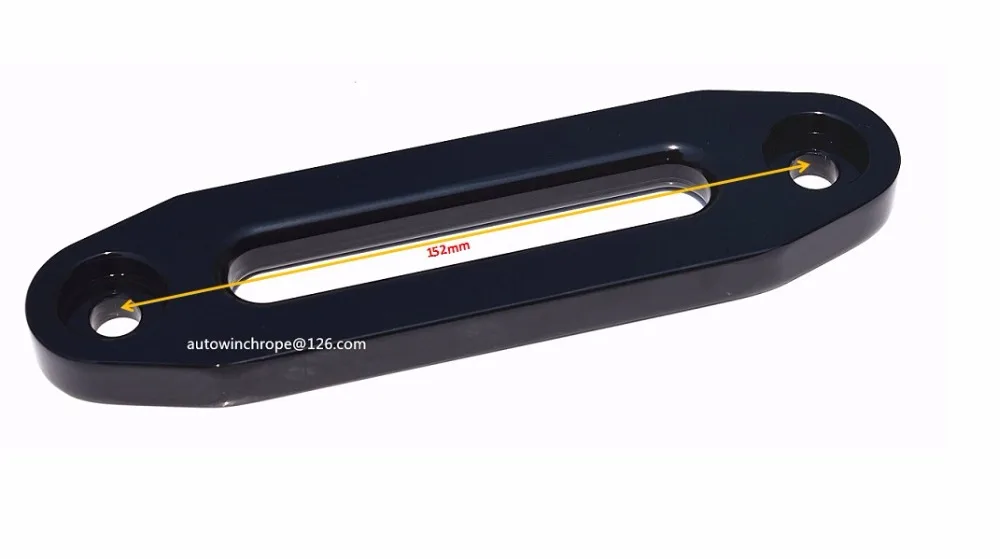 

4500lbs Aluminum Aalloy Fairlead for ATV Winch Line,Hawse Fairlead for Winch Cable,ATV Hawse Fairlead,Synthetic Fairlead