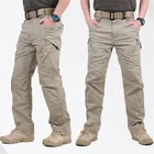 Брюки-карго IX9 мужские тактические, армейские штаны в стиле милитари, Стрейчевые хлопковые брюки с карманами, в стиле милитари, для пейнтбола, повседневные