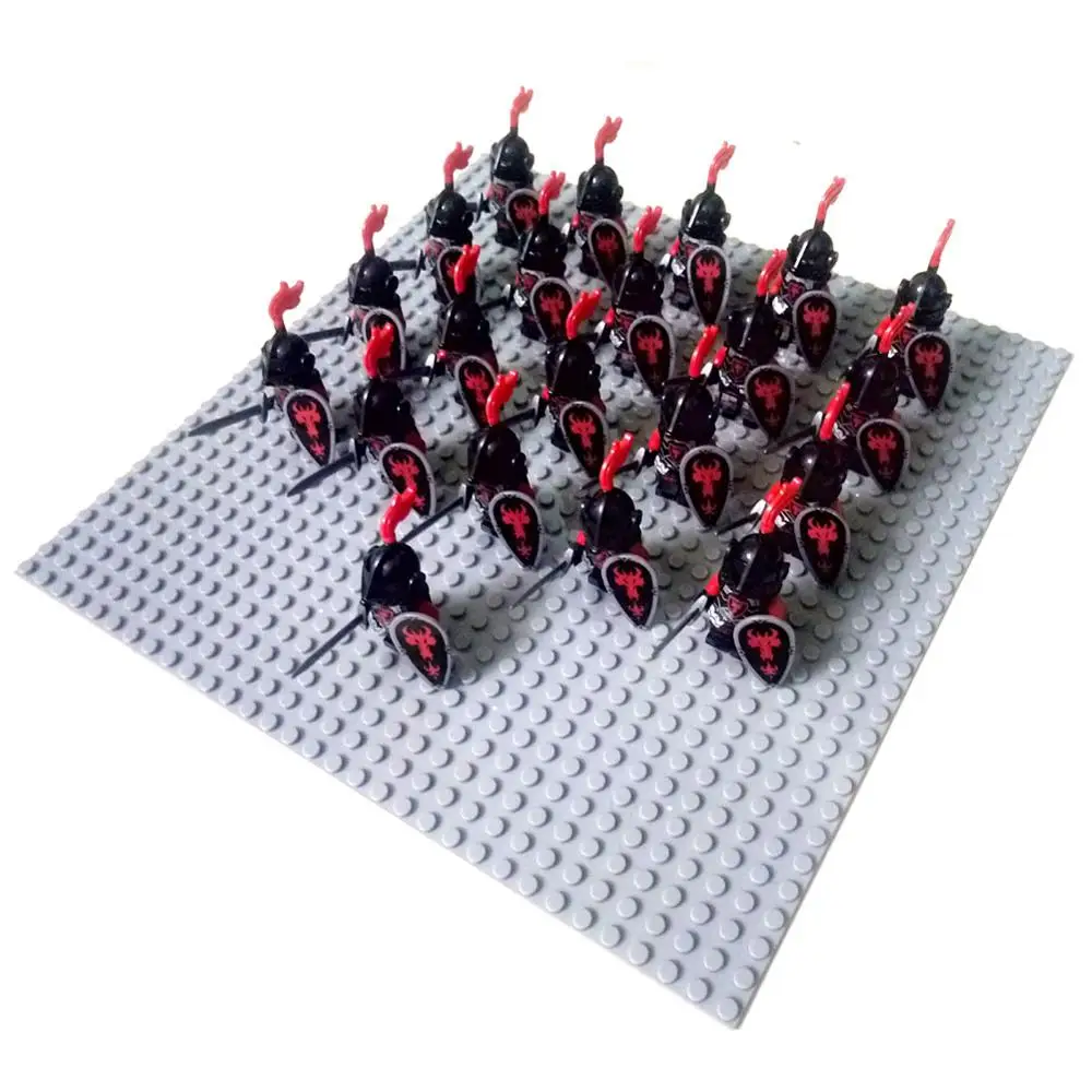 21pcs Dragon B 21 шт. замок Рыцари зеленый дракон рыцарь Серебряный ястреб Синий Лев совместимый Строительный Блок Кирпич аксессуар Sluban Decool фигурки - Цвет: 21pcs Dragon B