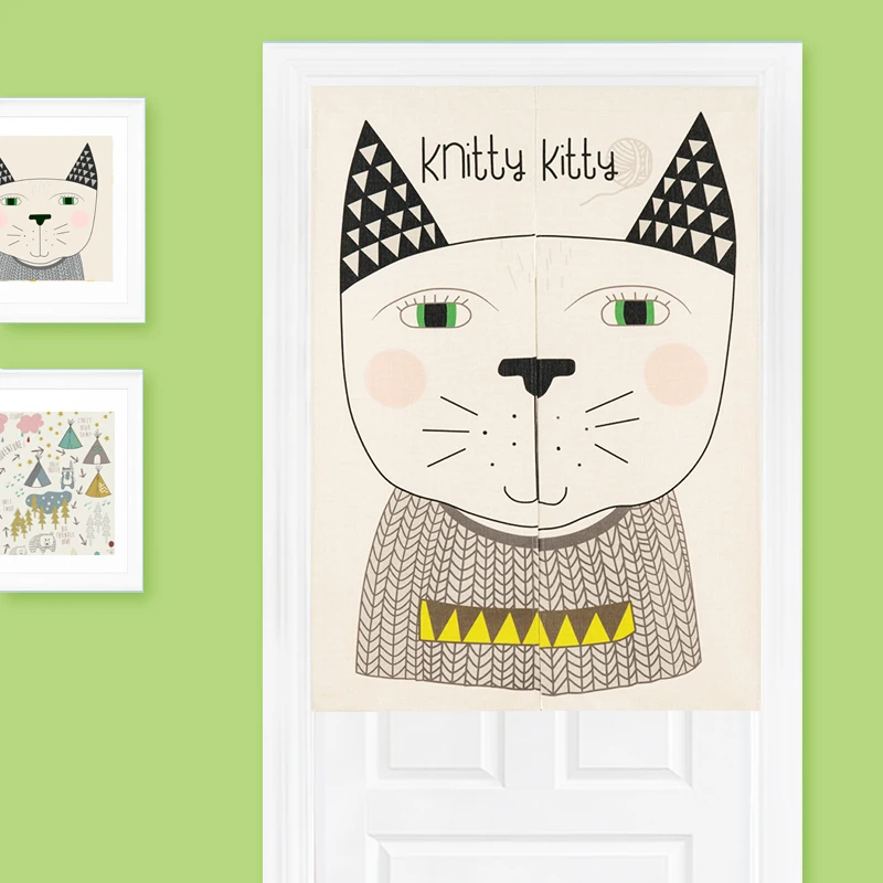 Занавески для детской двери занавески красивые льняные хлопковые с милым