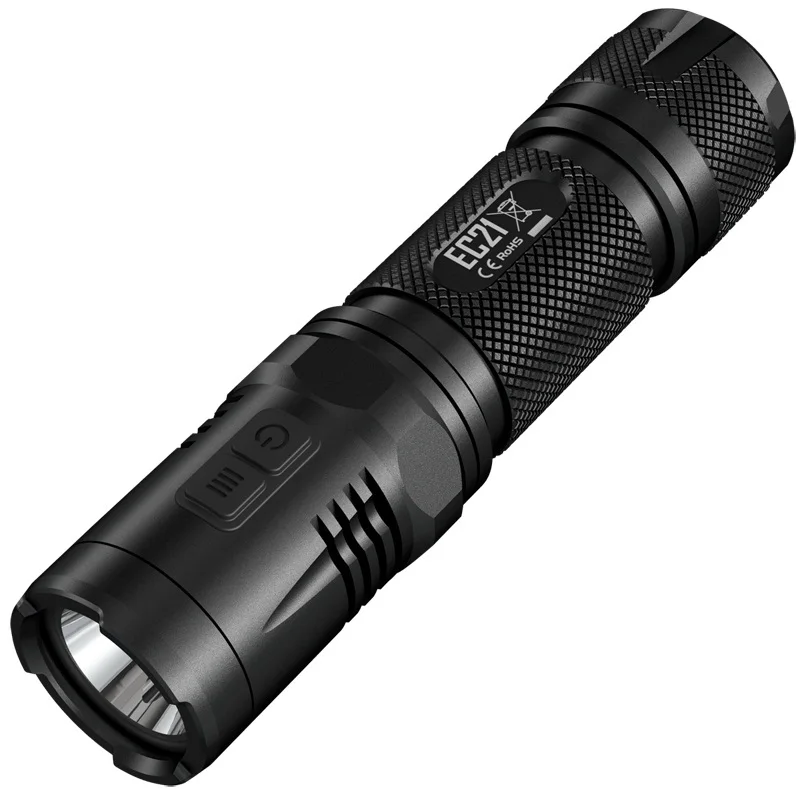 100% Оригинальный светодиодный фонарик Nitecore EC21 CREE XP-G2 (R5) 460 лм с дальностью 194 метров
