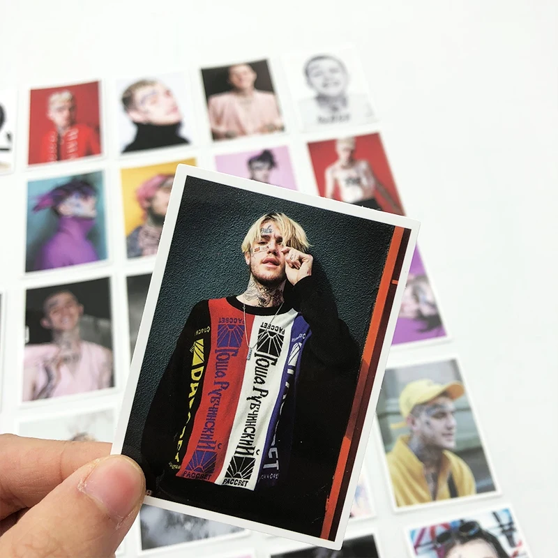 25 шт./лот граффити рок музыка наклейка певец Lil Peep для ноутбука багаж скейтборд