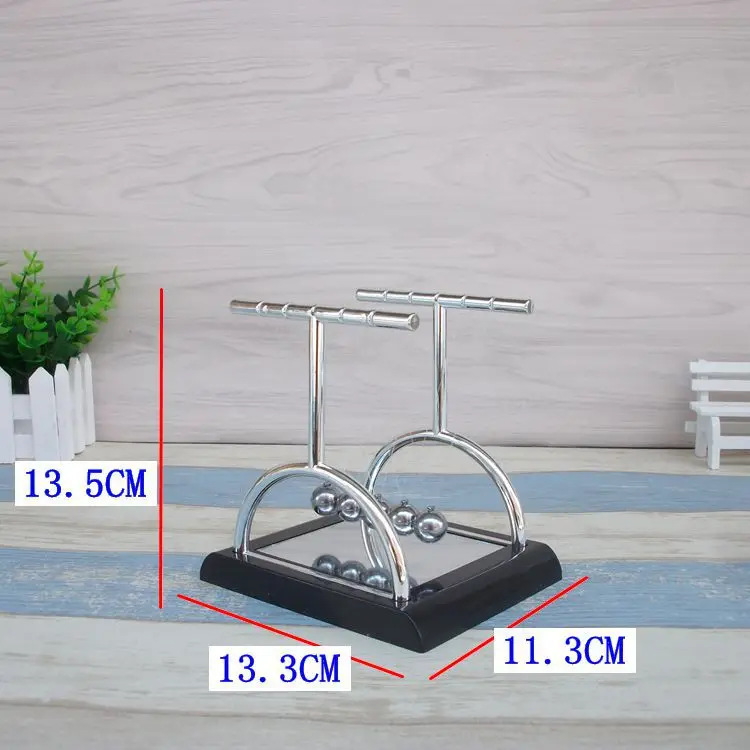 Настольный Декор баланс маятник мяч с зеркалом Чехол Ремесло украшения