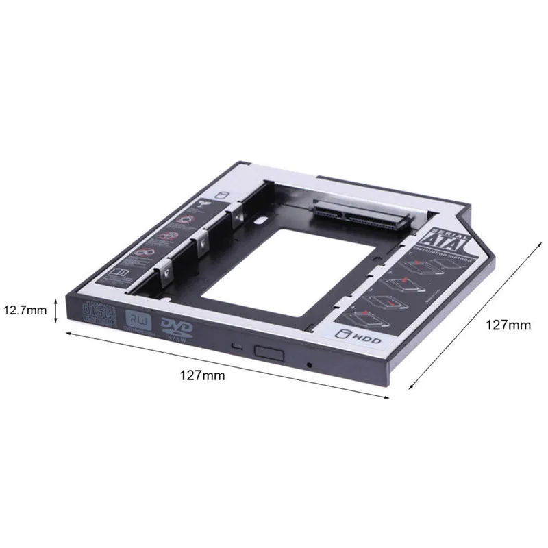 1 комплект SATA 3,0 жесткий диск HDD SSD Монтажный кронштейн жесткий диск Caddy отвертка для MacBook Pro CD/DVD