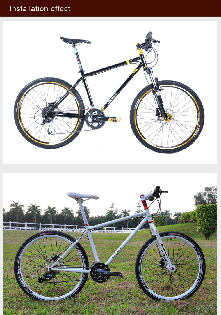 Windspeed CR-9 MTB рама вилка 26 ''диск+ V тормоз CR-MO сталь 4130 горный велосипед рама