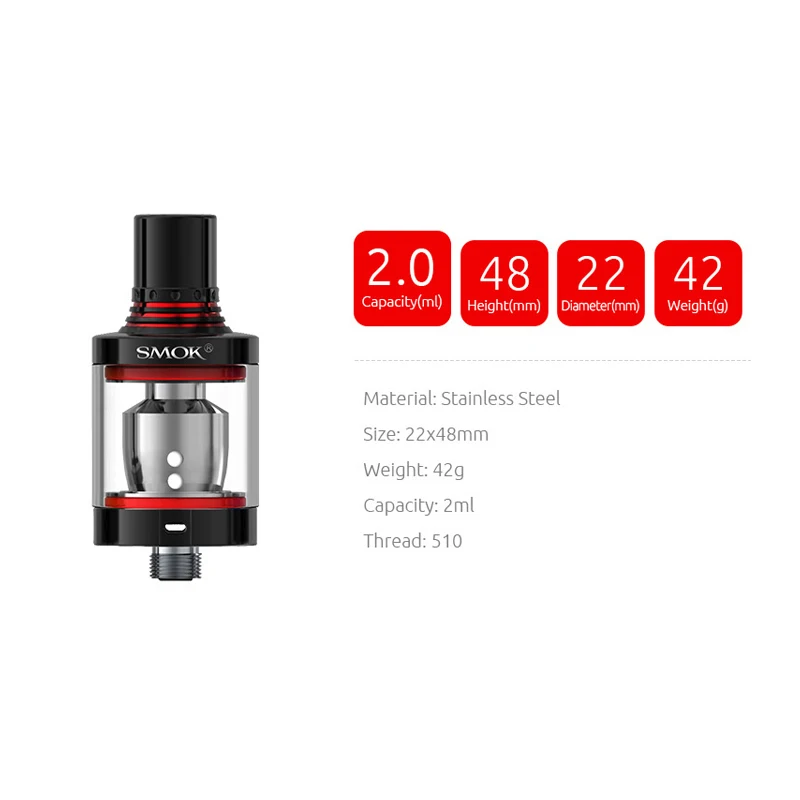 Испаритель для электронной сигареты SMOK испаритель со спиральными баками боксмод