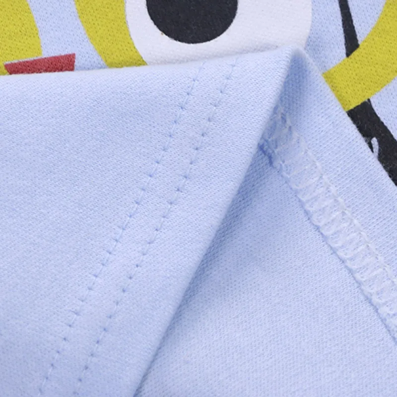

Autumn Children Boy Girl Underwears 100% Cotton Cartoon Animal Clothes Long Sleeve Tops baby sleepwear clothes