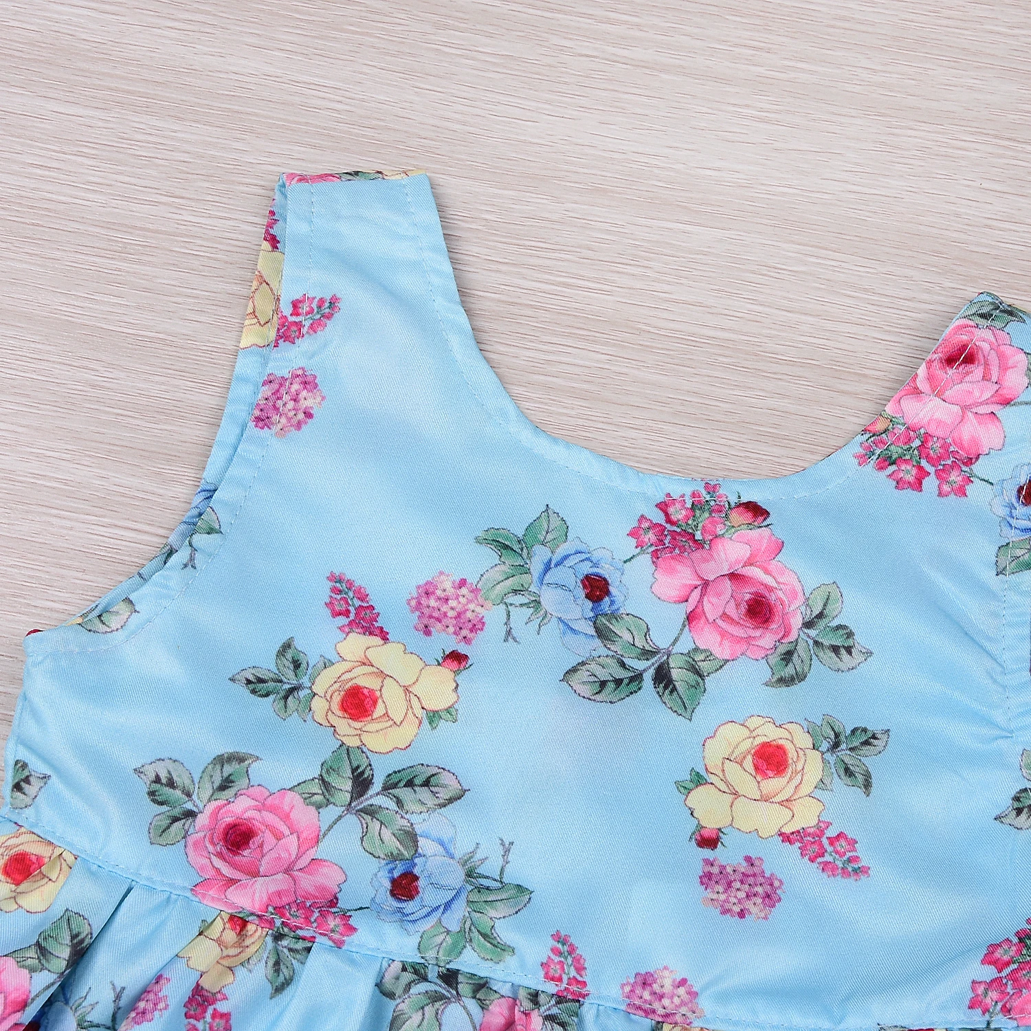 Pudcoco/2017 г. летнее платье-пачка принцессы для маленьких девочек праздничное платье