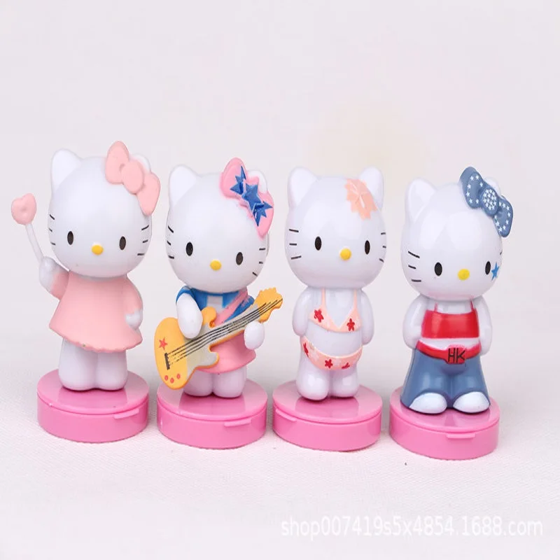Экшн игрушка Hello Kitty милый розовый игрушечный котенок фигурки baita украшение для