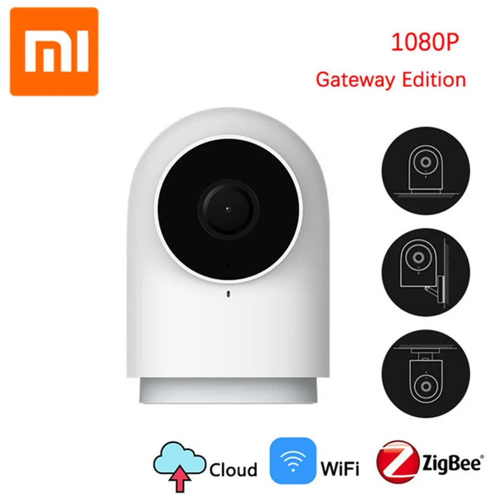 Горячие оригинальные Xiaomi Mijia Aqara Смарт 1080P камера G2 издание Zigbee связь IP Wifi