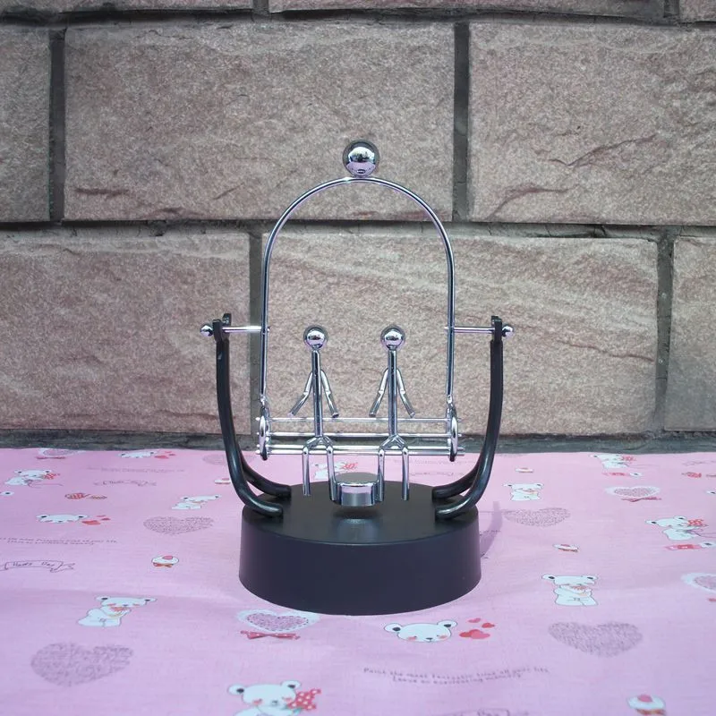 Вращающиеся люди вечный объект для дома и офиса украшение обучающая игрушка