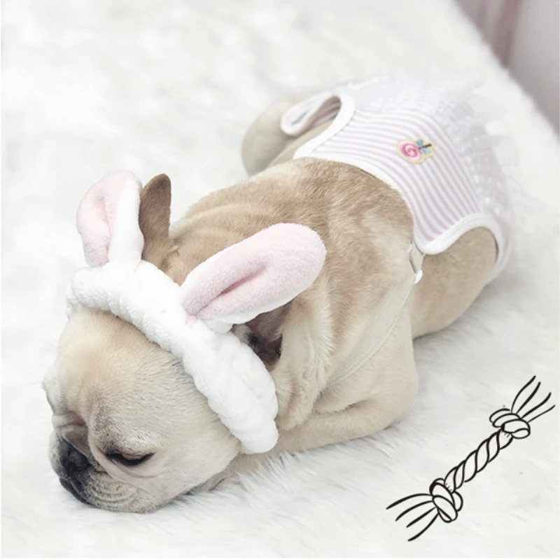 

Pets Dogs Products Apparel Girl Dogs Physiological Period Sanitary Dress