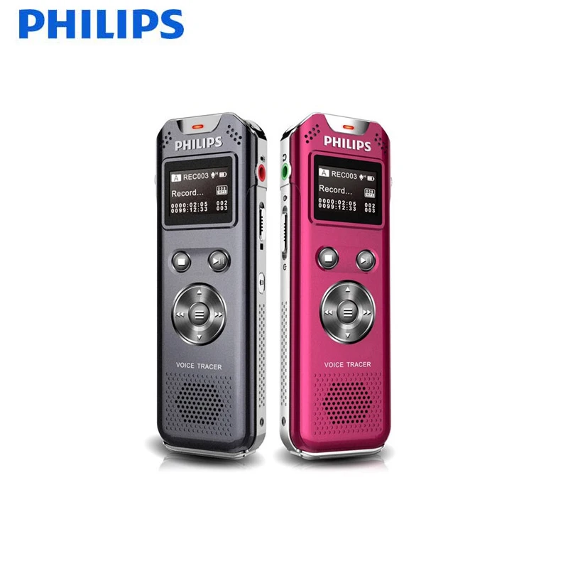 PHILIPS USB Цифровой диктофон 8GB Flash www. Портативное воспроизведение музыки в формате MP3