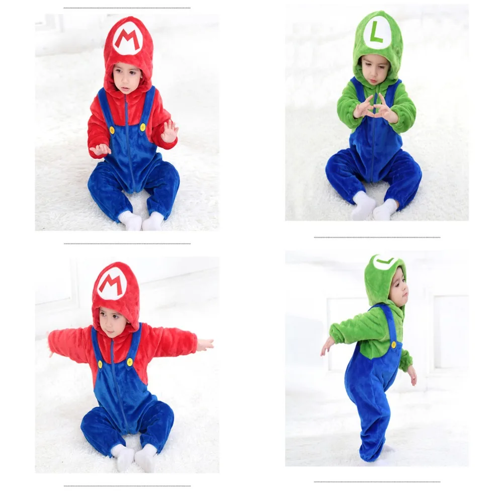 Пикачу для Марио кигуруми Детские Мультяшные животные косплей костюм Миньона
