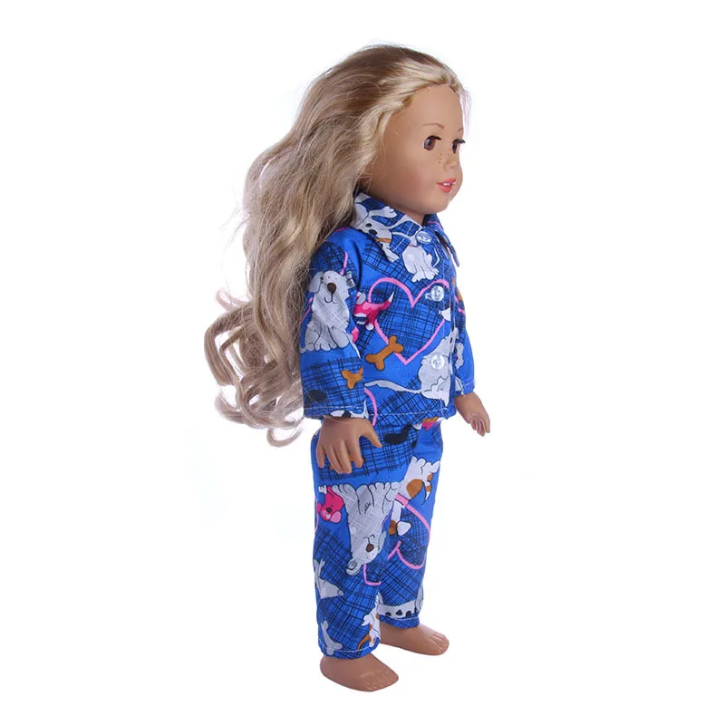 Детская Пижама ToyClothes американская кукла аксессуары EXO Bjd 18 дюймовых кукол одежда