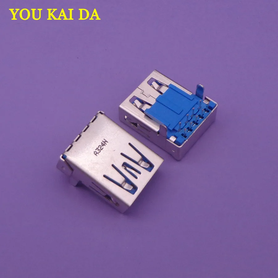 2-100 шт. оригинальный ноутбук 3 0 USB гнездовой разъем/sockect/разъем 2 фута для ноутбука