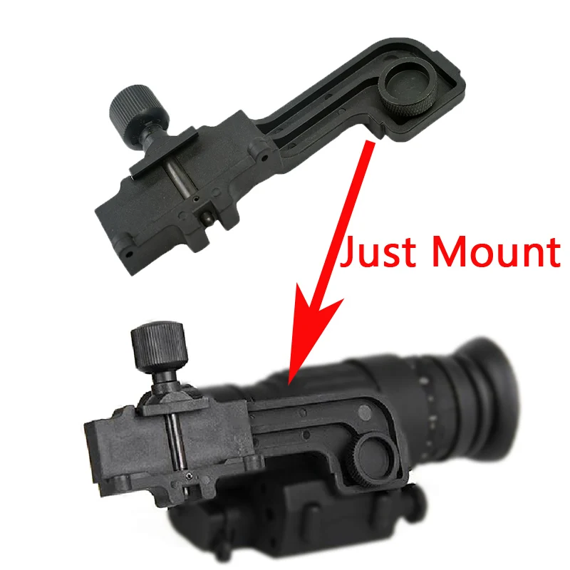 Тактический полимер 20 мм Пикатинни NVG крепление Fit Pvs 14 Pulsar GS 1X20 ночное видение прицел Прицельный прицел для охоты