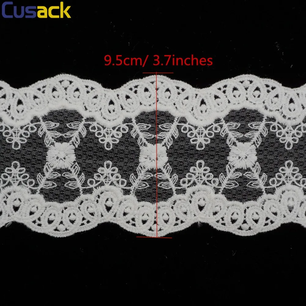 1 ярд белые сетчатые кружева фотообои для платья домашний текстиль отделка