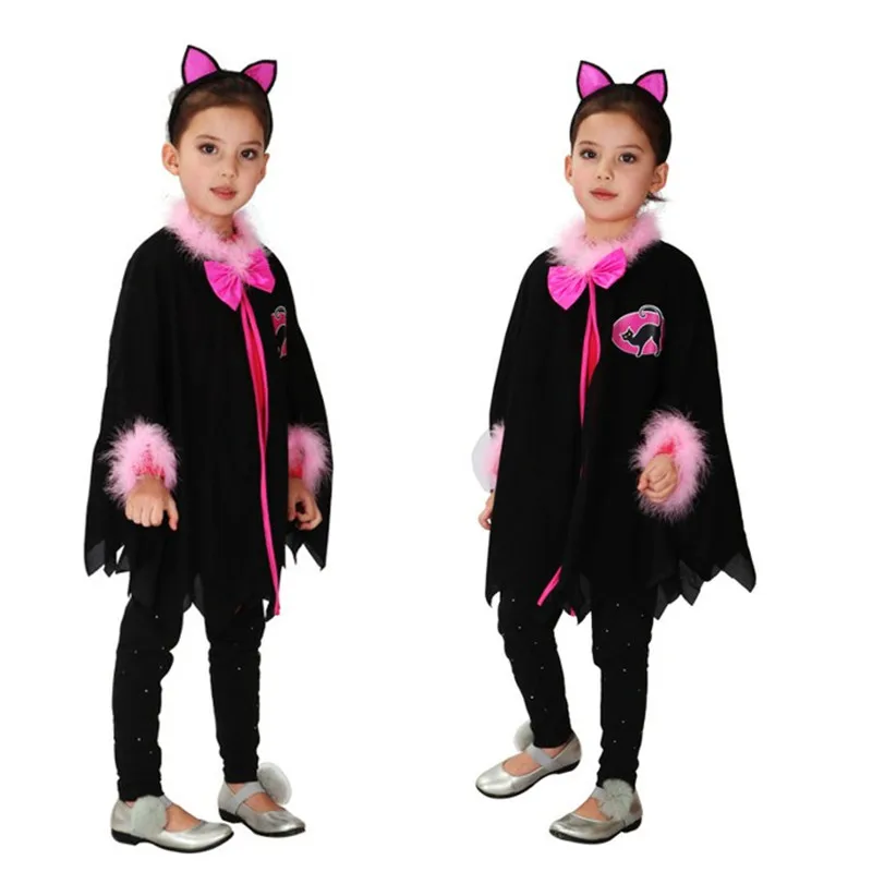 Детский Рождественский подарок карнавальный костюм с животными для девочек