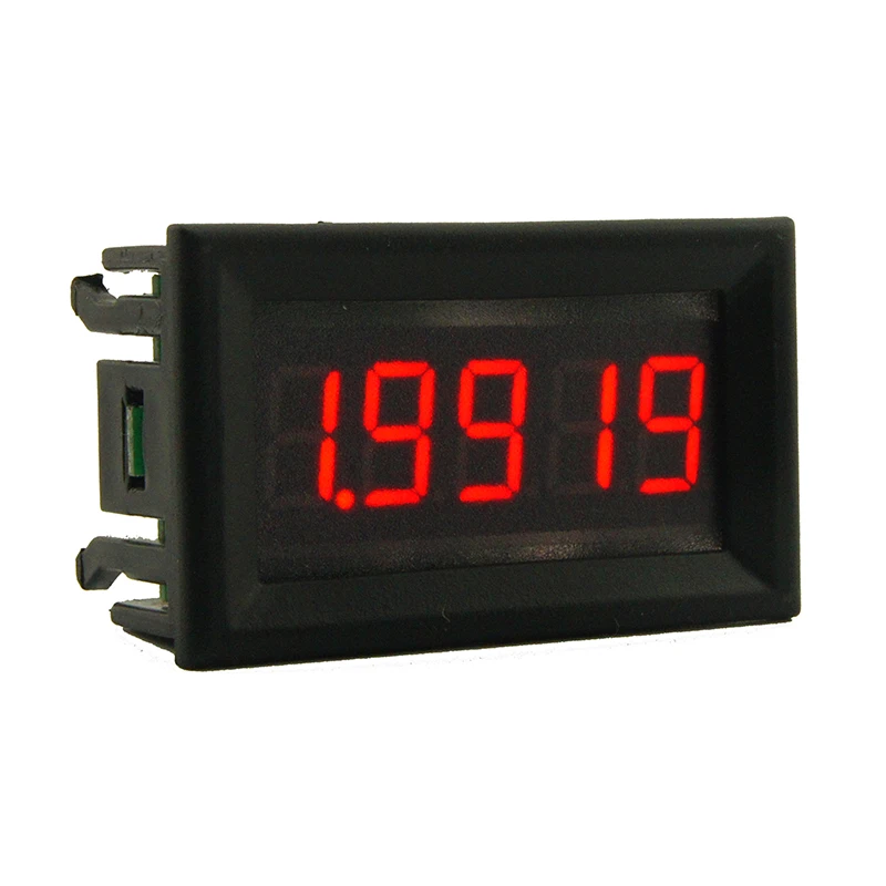 0.36 inch 5 Digits 0-3.0000A DC Ammeter Digital Amp Ampere Panel Meter Red LED Electric Current Tester Gauge Built-in Shunt | Инструменты